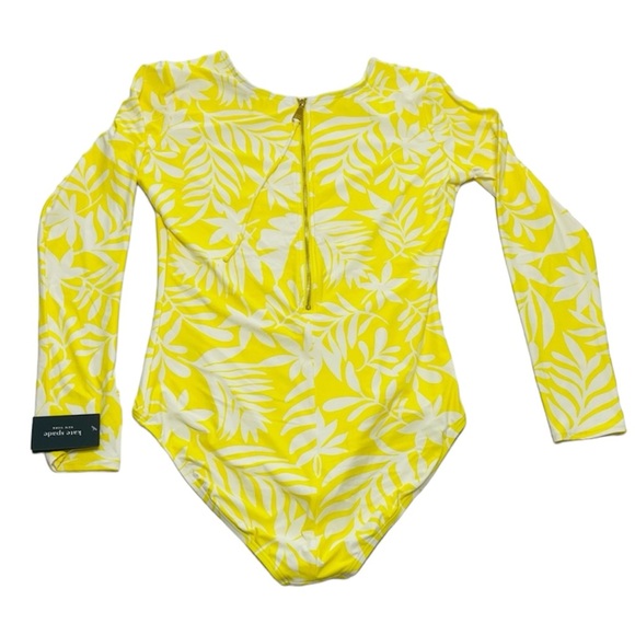 KATE SPADE Long Sleeve One Piece Swimsuit Rashguard Modest Size XL Surf - Picture 9 of 9